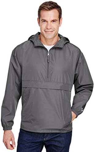 Champion - Packable Quarter-Zip Jacket - CO200 - M - Royal Blue at